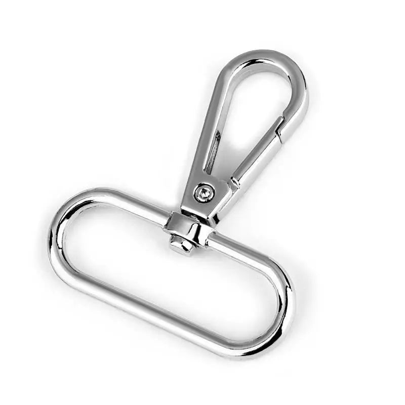 5pcs Metal Bags Strap Buckles Lobster Clasp Collar Carabiner Snap Hook DIY KeyChain Bag Part Accessories 1.6/2/2.5/3.2/3.5cm