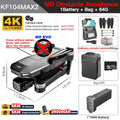 KF104 / KF104MAX2 Professional Drone With 4K Camera 3-Axis Gimbal WIFI 360 Obstacle Avoidance Touch Screen FPV Brushless RC Dron