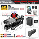 KF104 / KF104MAX2 Professional Drone With 4K Camera 3-Axis Gimbal WIFI 360 Obstacle Avoidance Touch Screen FPV Brushless RC Dron