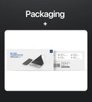 DUX DUCIS Foldable Bluetooth 5.0 Keyboard with Touchpad & Phone Holder For Phones Tablets PC iOS Android Windows Mac