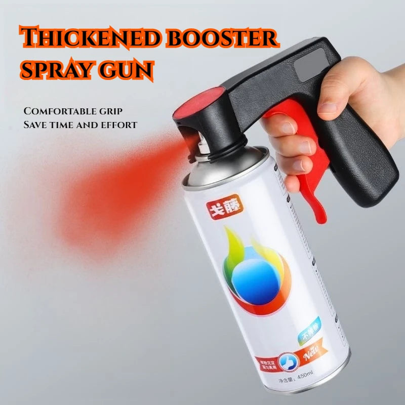 Polishing Paint Spray Gun Adaptor Instant Aerosol Trigger Handle with Full Grip Lock Universal Fit Cars Maintenance Care Tool