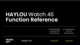 HAYLOU Watch 4S(HF012) GPS Smartwatch 1.43” HD AMOLED 5 Satellite GPS Positioning 120+ Workout Modes Sport Fitness Smart Watch