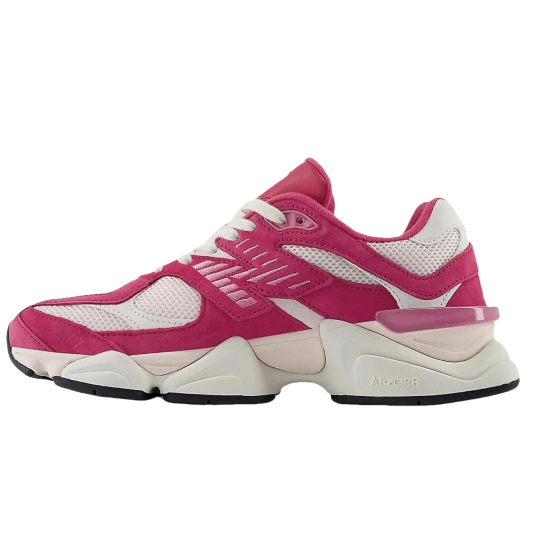 NewBalance NB 9060 Men's and Women's Casual Shoes Fashion Breathable Walking Mesh Flat Shoes Sneakers White Female Footwear