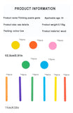 Early Learning Cognitive Rainbow Stick, Children's Color Matching Puzzle, Math Enlightenment, Puzzle Games, Montessori Block Toy