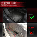 Alfombrillas de TPE para maletero de Volkswagen ID.4 (2024, 2023, 2022 y 2021), impermeables y resistentes a la intemperie.