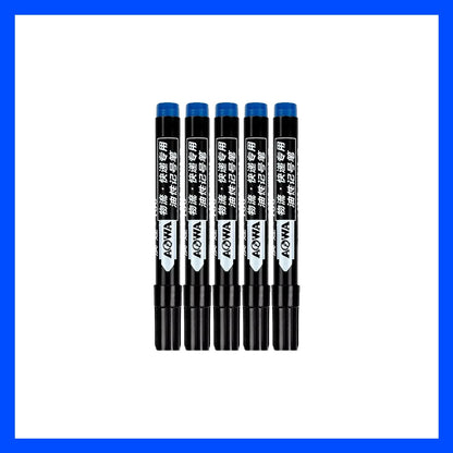 5-50Pcs Waterproof Oil-based Marker Pen Markers Black Blue Red Ink for Glass Metal Stationery Art Drawing Office School Supplies