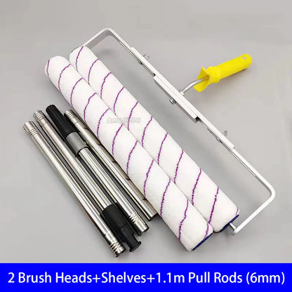 18inch Paint Roller Brush Short-Middle-Long Plush Painting Handle Tool For Wall Decorative 6MM/9MM Painting Handle Tool Support