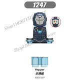 Marvel Avengers Superhero Building Blocks Iron Man Doctor Strange Hulk Thanos Spider-Man Venom Hawkeye Bricks Toys