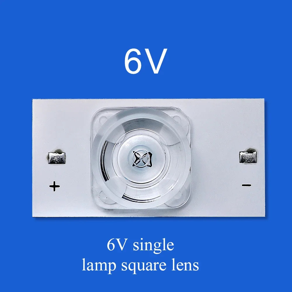Perlas de lámpara SMD de 3 V y 6 V con filtro óptico para reparación de televisores LED de 32 a 75 pulgadas con cable de 2 m, accesorios para tiras de retroiluminación LED.