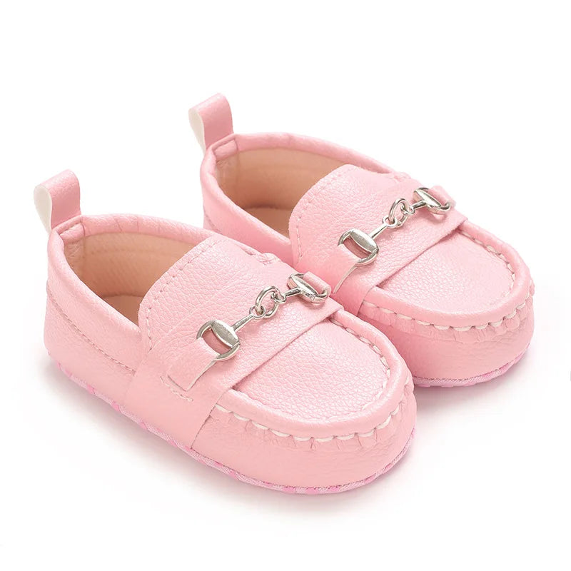 Casual Slip On Low Top Loafer Shoes For Baby Boys, Lightweight Comfortable Non Slip Flat Shoes For Indoor Outdoor Walking