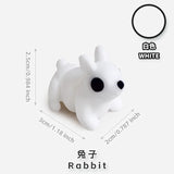 10/50pcs 3D Printed Simulation Toys Mini Animal Model Home Ornament  Cartoon Figure Birthday Gift Sets Decompression Kid Toy