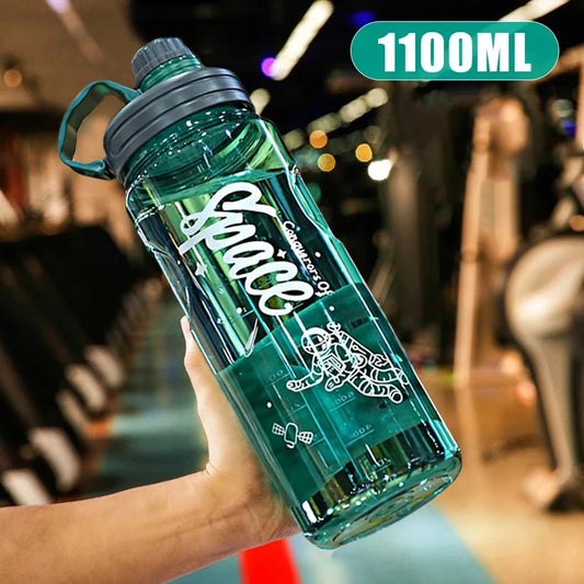 2L 3L Large Capacity Sports Water Bottle with Filter Eco-Friendly Plastic Water Cup Portable Fitness Drink Bottle Kettle BPA Free