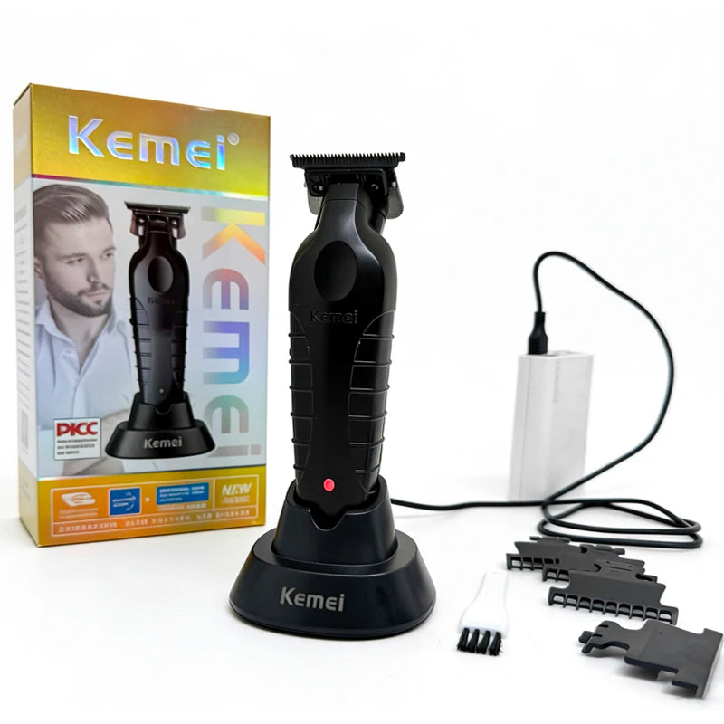 Kemei KM-2299 Men's Hair Clipper Professional Electric Hair Clipper USB Rechargeable Barber Trimmer Men's Electric Hair Clipper