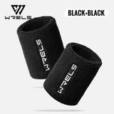 WRELS Wristbands Terry Cloth Moisture Wicking for Sports Tennis Gym Work Out Wristbands Sweatbands Absorbent Wrist Sweat Bands