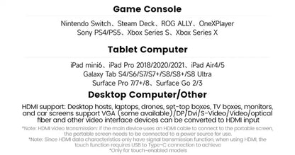 2025 15.6 Dual Screen 1920*1080P 60Hz Touch/Non-Touch Portable Monitor IPS Low Blue Light Eye Protection 360° Folding Drive-free