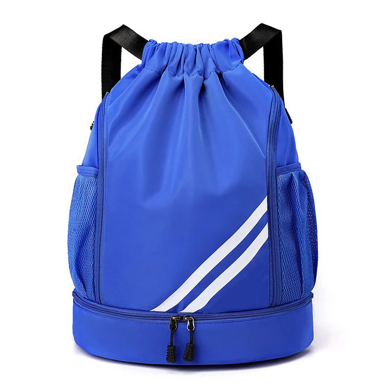 Mochila deportiva con cordón para gimnasio, para mujer y hombre, para baloncesto, fútbol, ​​fútbol, ​​entrenamiento, deportes al aire libre