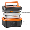 A98I-Cordless Electric Lunch Box,Rechargeable Self-Heating Food Warmer With 16000Mah Battery,For Work/Travel/Car/Office
