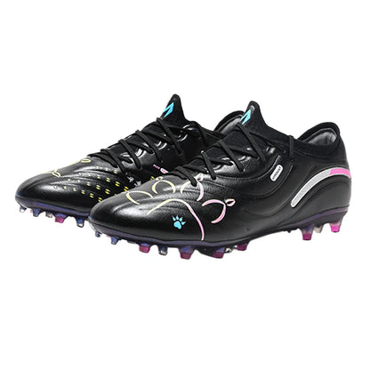 Kelme Men's Soccer Shoes Mg Professional  Football Shoes Artificial Grass Training Adult Short Spikes Cushioning Football Boots