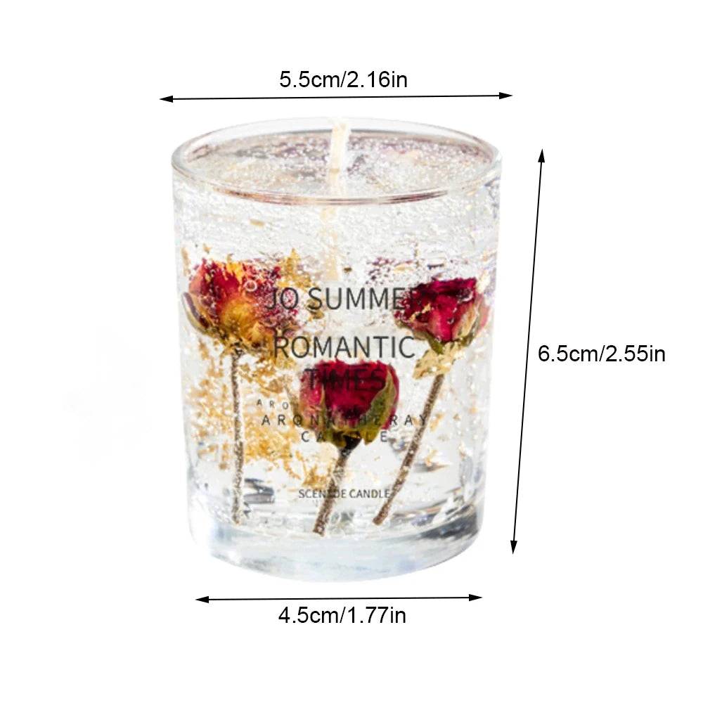 Scented Wax Candle Smokeless Aromatic Soybean Candles Aromatherapy Wedding Birthday Party Gift Christmas Home Decoration