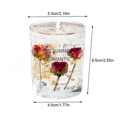 Scented Wax Candle Smokeless Aromatic Soybean Candles Aromatherapy Wedding Birthday Party Gift Christmas Home Decoration