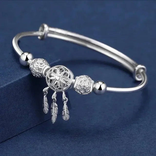 925 Sterling Silver Bracelet for Men Women Flat Side Chain Lobster Clasp Wedding Party Engagement Jewelry 5mm 20cm 