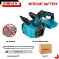 16Inch 8000W Brushless Electric Chainsaw LED Auto Oiling Cordless Woodworking Garden Chain Saw Power Tool For 21V 18V Battery
