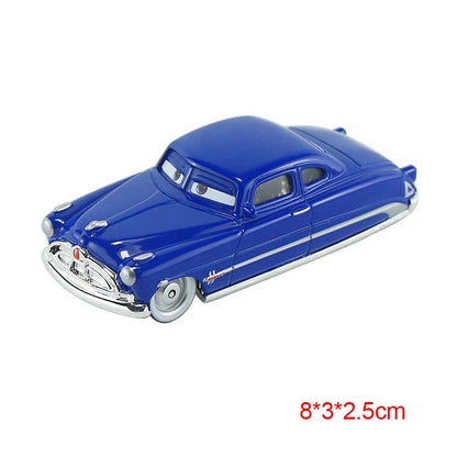 Disney Pixar Cars 3 2 Metal Diecast Car Toy Lightning McQueen Queen of England Fritter Miss For Kids Boy Birthday Toy Car Gifts