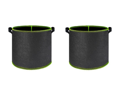Vegetable/Flower/Plant Grow Bags 2/3/5/7/10 Gallon Thickened Non-Woven Grow Bags Aeration Fabric Pots with Handles Flower Pot