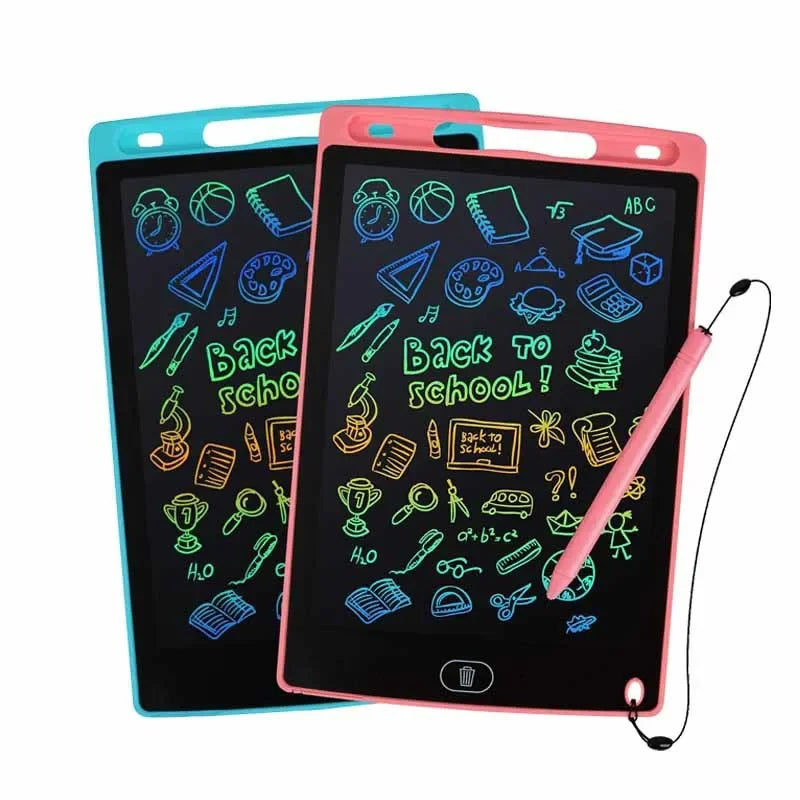 Tablet de desenho LCD para crianças, placa de escrita, ferramentas de pintura, eletrônicos, brinquedo educativo infantil, presente para menino, 4,4 polegadas, 8,5 polegadas
