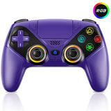 Controller For Playstation 5 PS5/PS5 Pro/Slim/PC Gamepads W/Hall Effect RGB Wireless Game Control Joystick Marco/Turbo Program
