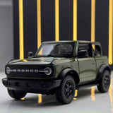 1:36 Ford Bronco Model Cars Porsche 911 Revuelto Alloy Diecast Car Toys With 2 Doors Opened Pull Back Function Vehicles For Kids