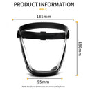 Máscara de protección laboral, protector facial transparente, protector facial transparente, pantalla protectora facial, accesorios de cocina, gadgets