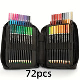 72/120/180/260 Color Lead Pencil Set - Vibrant Watercolor-Style Pencils, Erasable, Perfect for Artists & Beginners, Art Supplies