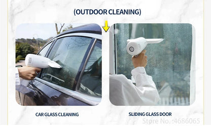 Electric Window Cleaner For Home Wireless Glass Cleaning Machine Kitchen Bathroom Cleaning Tools Car Windshield Mirror Wiper