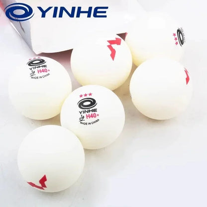 Original Yinhe WTT Ping Pong Balls 2024 Singapore Grand Slam Table Tennis Balls Seam H40+ ABS New Materials Ping Pong Balls