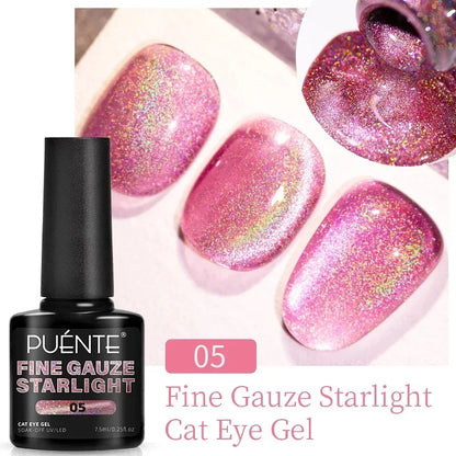 7.5ML Super Shiny Ruby Red Cat Magnetic Gel Nail Polish Wine Red Cat Eye Gel Soak Off Semi-Permanent Nail Varnish For Manicure