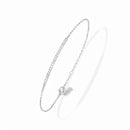 Pulsera de plata de ley S925 para mujer, diseño deslizante, diamantes dorados, accesorios de moda, personalidad, regalo de Navidad para novia. 