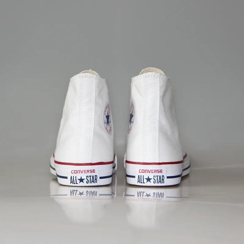 Converse Chuck Taylor All Star Men and Women Skateboarding Shoes Low-top Outdoor Vintage Sneaker White Black