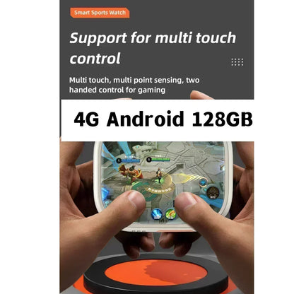 CDS9 5G Smartwatch: Android Smartwatch | 2.2" AMOLED HD | 180° Rotating Camera | 4G & GPS