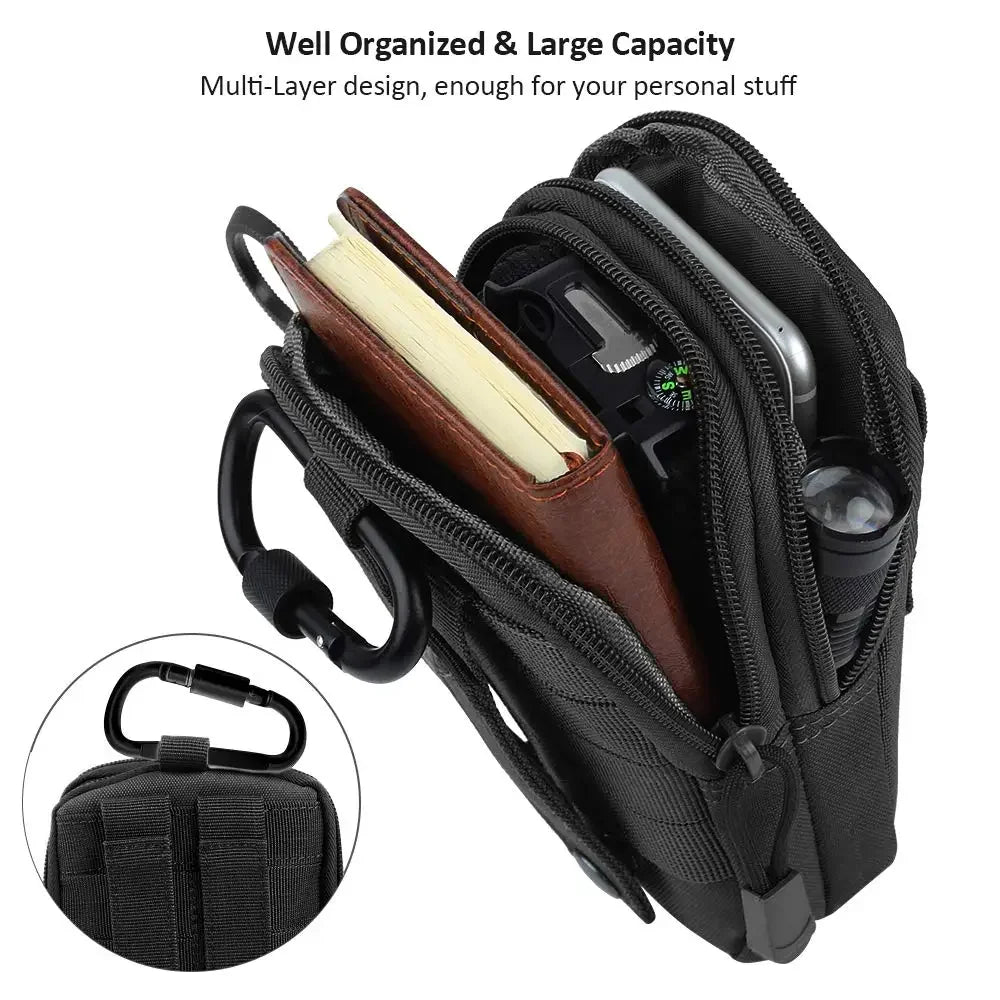 Tactical Leg Bag Fanny Pack Men Camouflage Riding Locomotive Multifunctional Belt Leggings Bag Hanging Waist Bag Packs Pochete