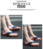 Men's Summer 2025 Trendy Flip-Flops Beachwear Slippers Anti-slip Deodorant Casual Shoes Plastic Slip-On Sandals for Adults