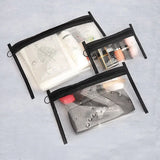 PVC Transparent Makeup Bag Women Cosmetic Bags Toiletry Wash Bag Travel Cosmetic Organizer Kids Coin Purse Coin Pouch Card Bag