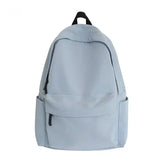 Black Grey White Red Versatile Backpack High Quality Large Capacity Waterproof Travel Bag Washable Nylon Computer Bag Unisex