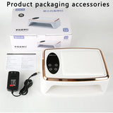 380W Professional Nail Dryer 90 LEDs UV Lamp for Curing All Gel Nail Polish Motion Sensing Manicure Pedicure