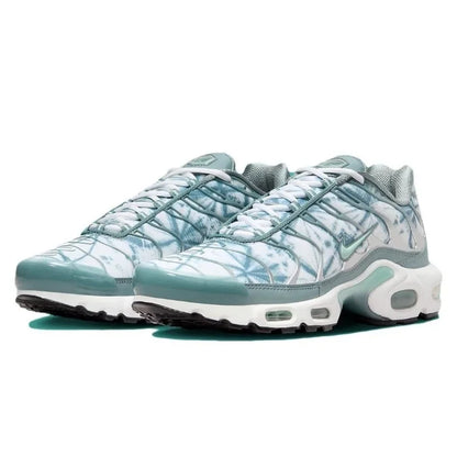 Zapatillas Nike Air Max Plus TN para correr, clásicas, negras triples, para exteriores, para correr, caminar, deportivas, para mujer y hombre.