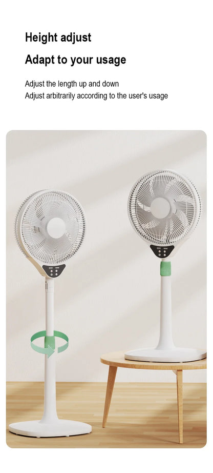 Stand floor fan Household powerful Electric Fan vertical Fan Shaking Timing Remote Control Fans Home Appliance 220V
