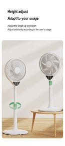 Stand floor fan Household powerful Electric Fan vertical Fan Shaking Timing Remote Control Fans Home Appliance 220V