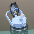 2025 Spring/Summer 2L Large Capacity Outdoor Plastic Bouncing Straw Sports Water Bottle Leak-proof Portable Refill Cups