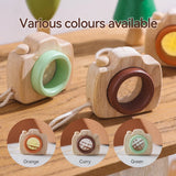 1Pc Wooden Baby Montessori Toys Fashion Camera Pendant Toys for Kids Outdoor Toys Gift Children Wooden Presents Kids Gifts