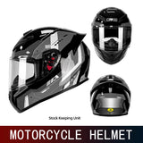DOT motorcycle full helmet male large tail retro cruise motorcycle helmet motorcycle helmet full coverage to keep warm.